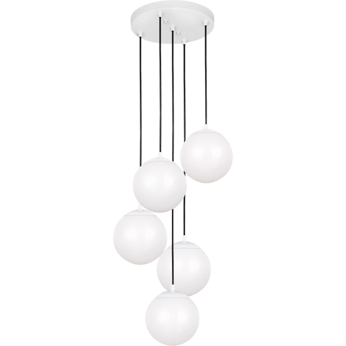 Luminaire multipoints à cinq lampes Generation Lighting 7449405-15