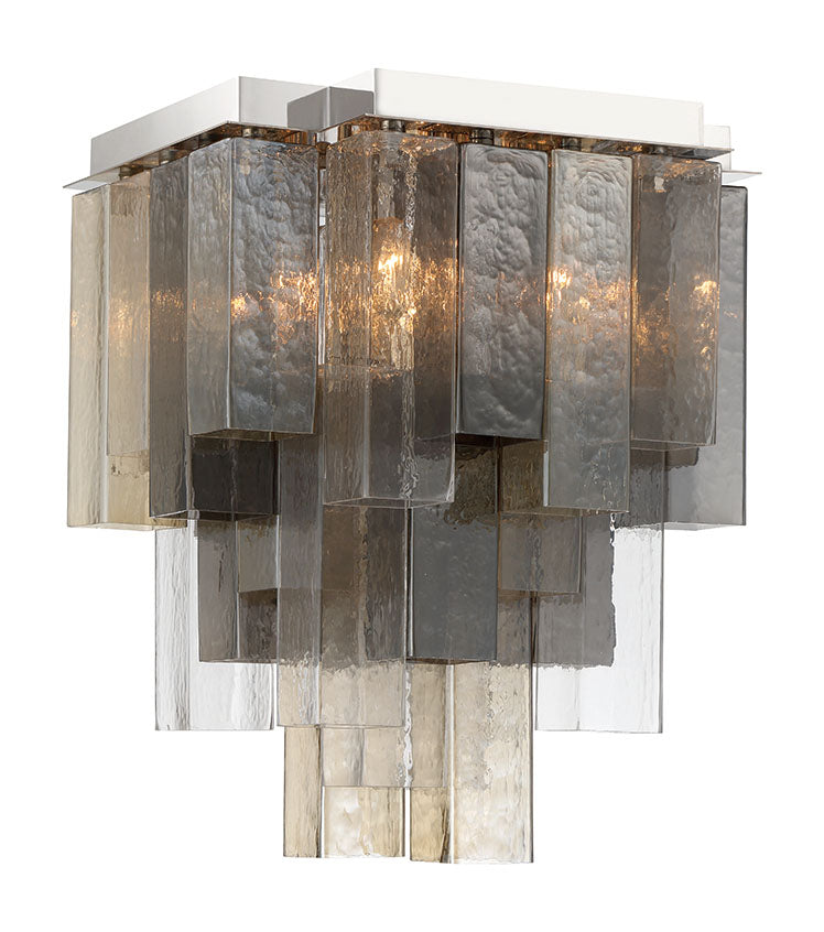 Eurofase 50314-010 Altesa LED Crystal Flush Mount in Chrome
