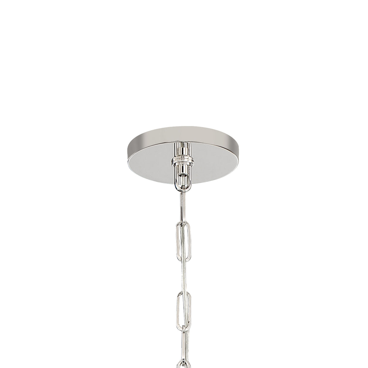 Crystorama - 2247-PN - Cinq lumières Suspendu - Sylvan - Nickel poli
