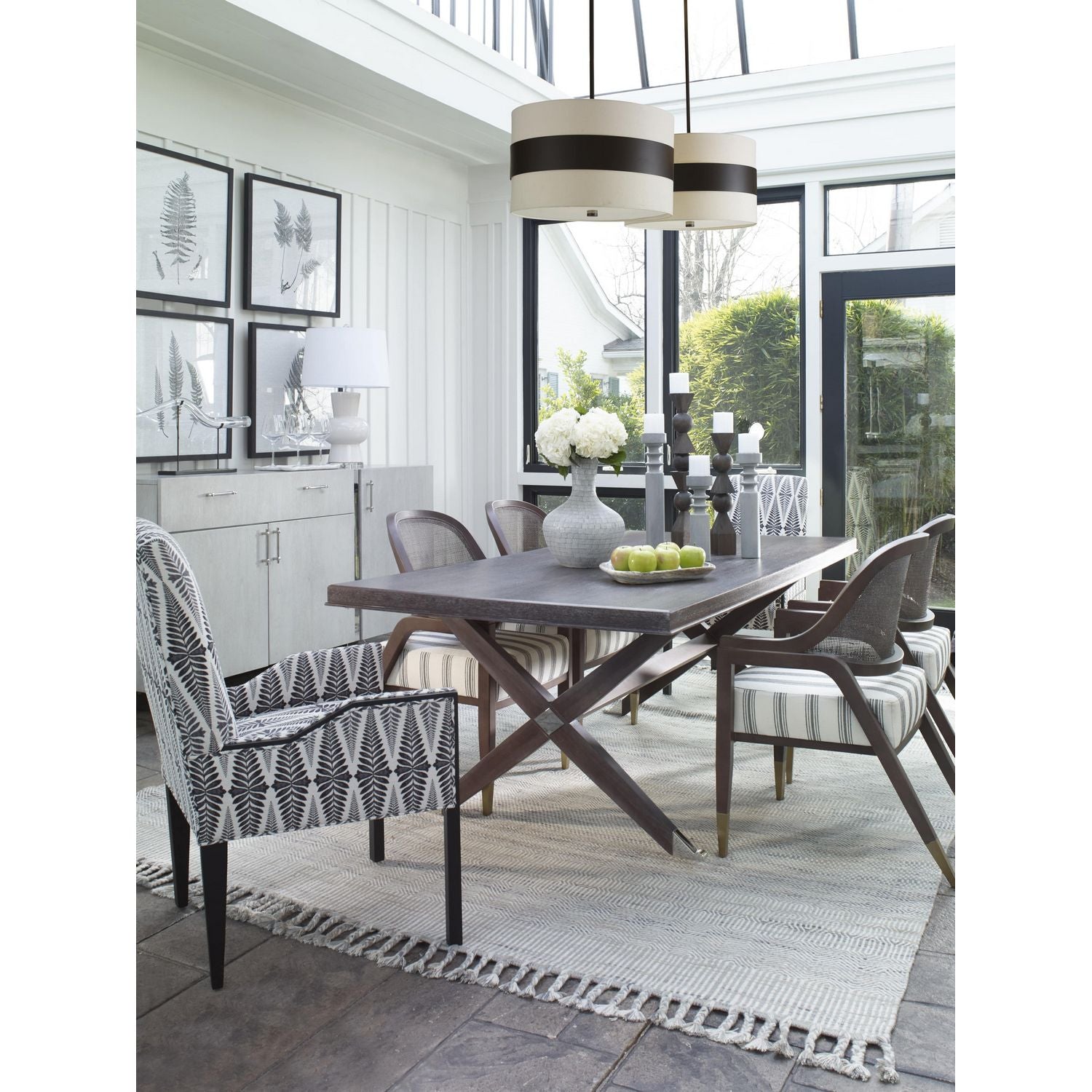 Crystorama - 295-DB - Three Light Chandelier - Grayson - Dark Bronze