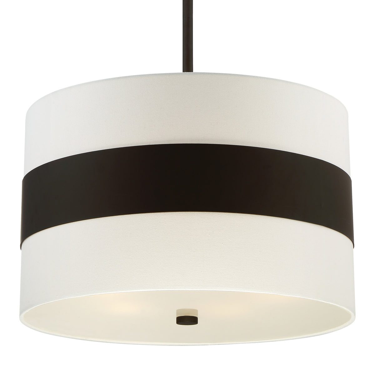 Crystorama - 297-DB - Five Light Chandelier - Grayson - Dark Bronze