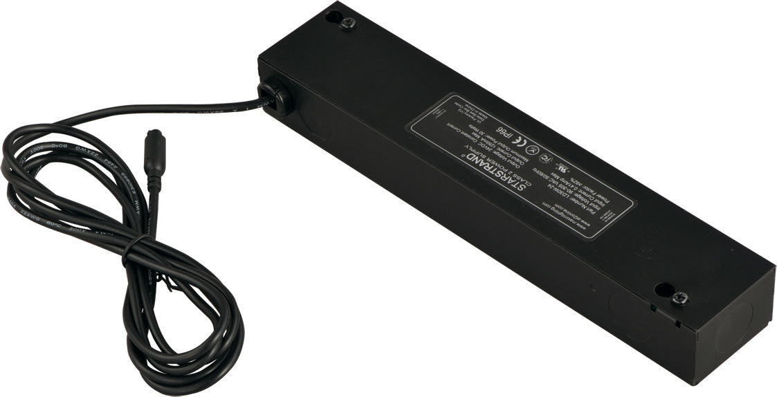 Pilote à câblage direct Maxim Lighting CounterMax MX-LD-D 53876BK, noir
