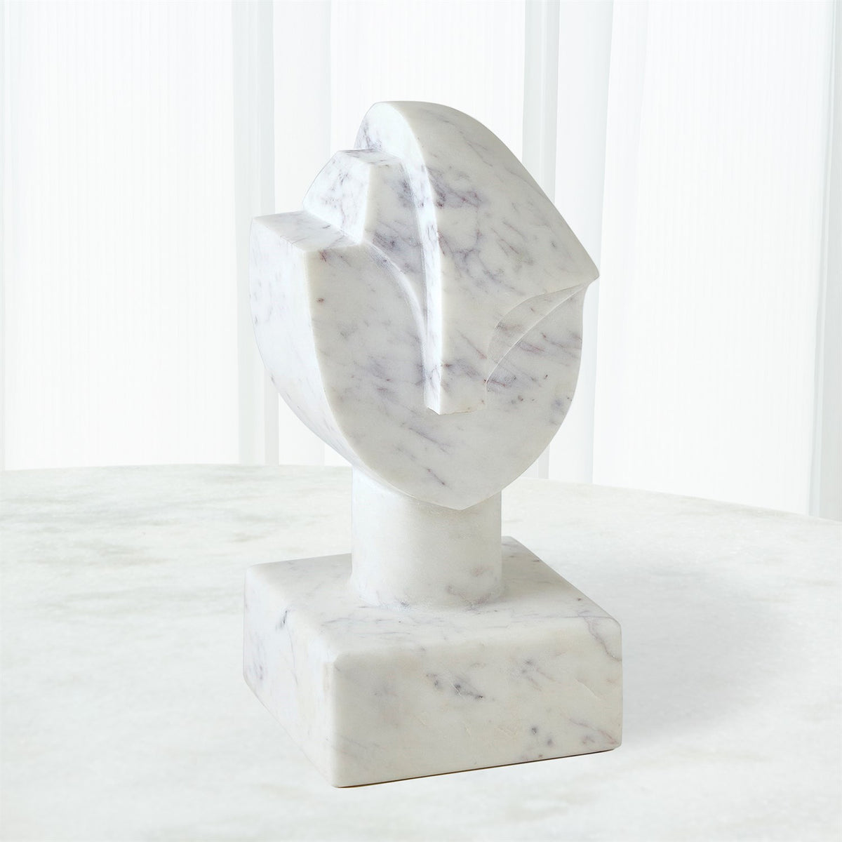 Mod Marble Portrait Bust