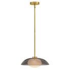 Lark 84447LCB Jace LED Pendant in Lacquered Brass