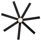 Éclairage intelligent LED Hinkley 910656FMB-LDD Ventilateur  en noir mat