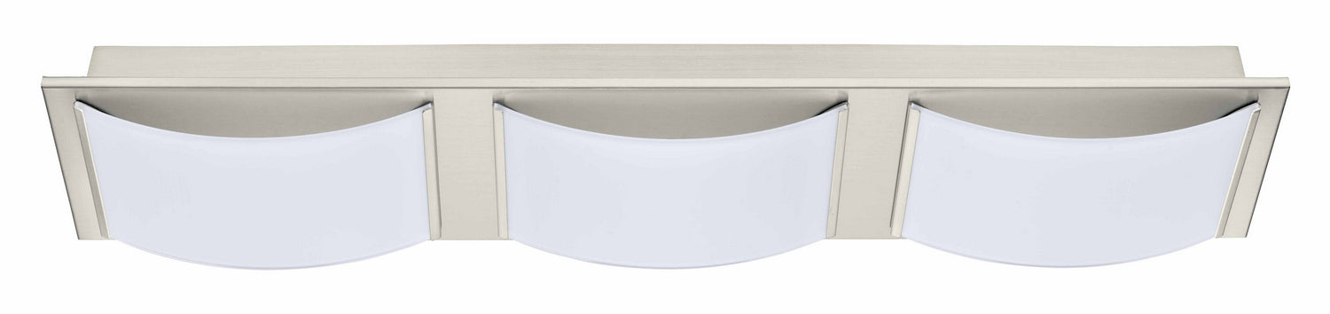 Eglo Canada - 201469A - Luminaire de salle de bain/lavabo à DEL - Wasao - Nickel mat