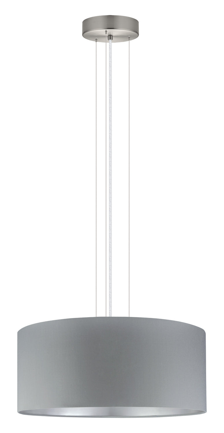 Eglo Canada - 31606A - Three Light Pendant - Maserlo - Satin Nickel