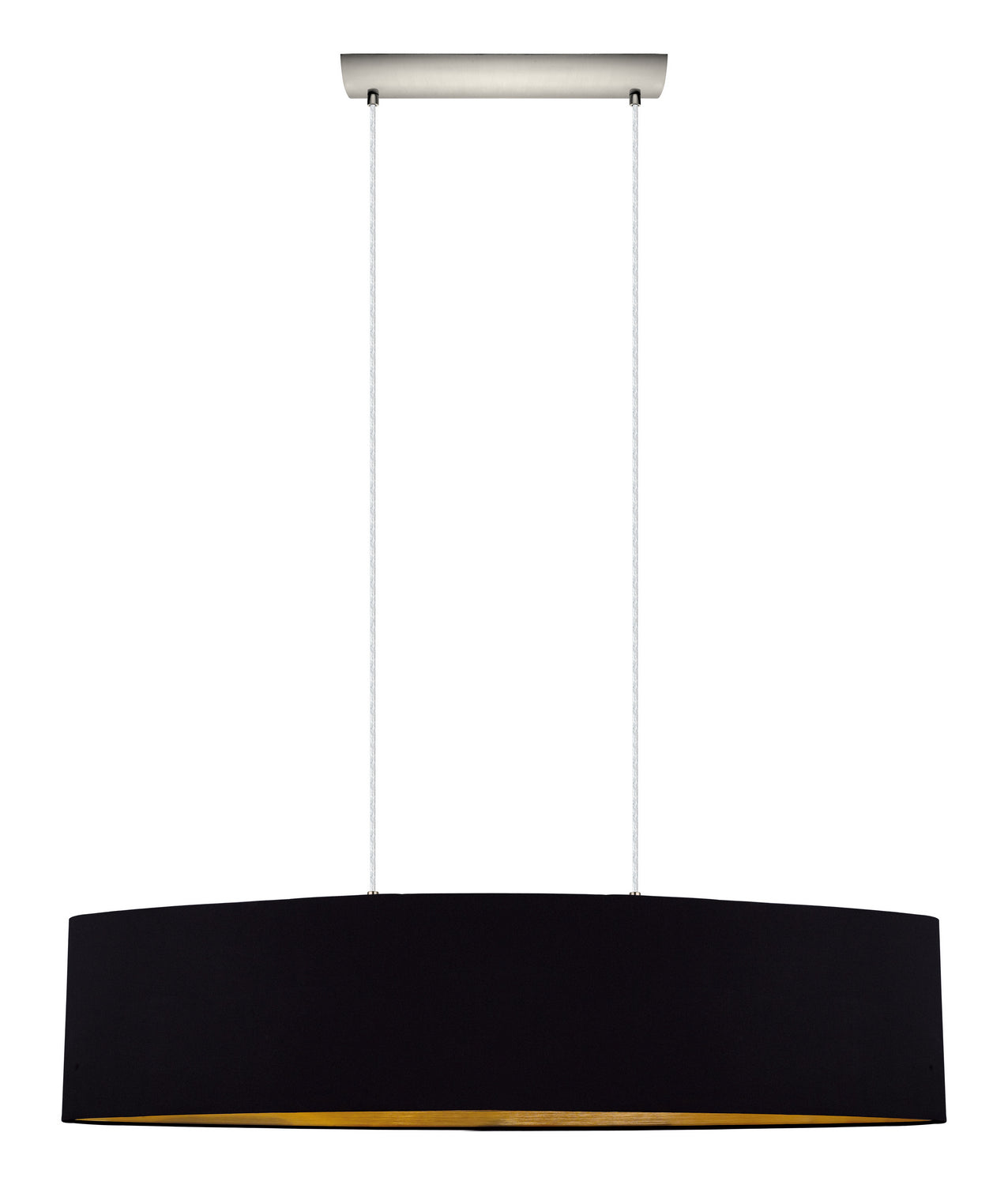 Eglo Canada - 31616A - Deux lumières Suspension - Maserlo - Nickel satiné