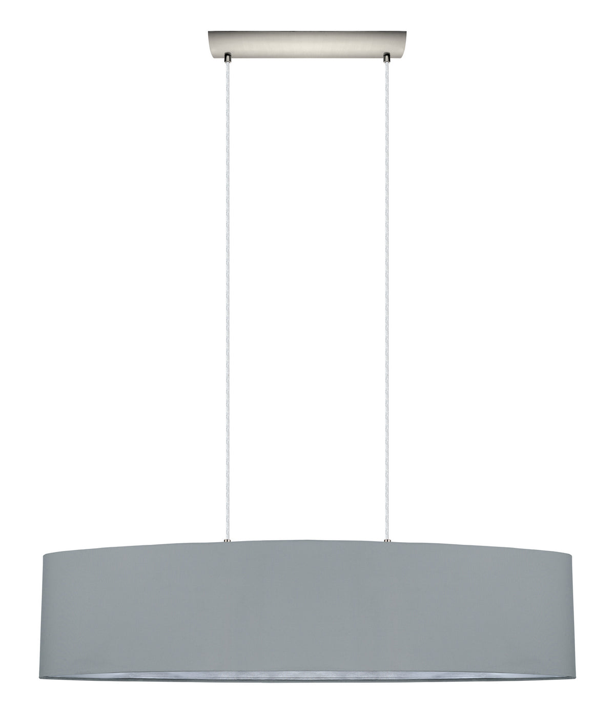 Eglo Canada - 31617A - Two Light Pendant - Maserlo - Satin Nickel