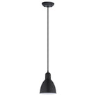 Eglo Canada - 49464A - One Light Suspension - Priddy - Black