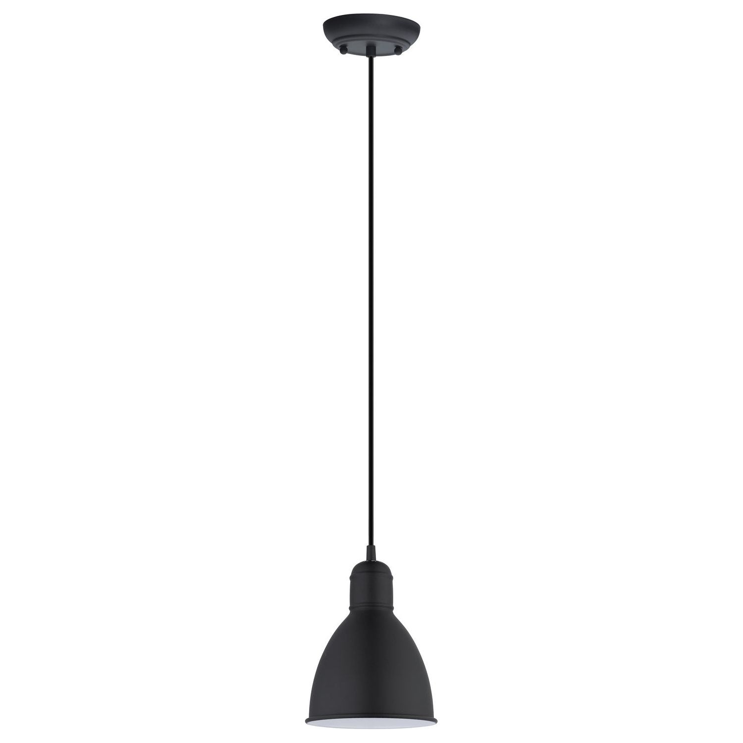 Eglo Canada - 49464A - One Light Suspension - Priddy - Black
