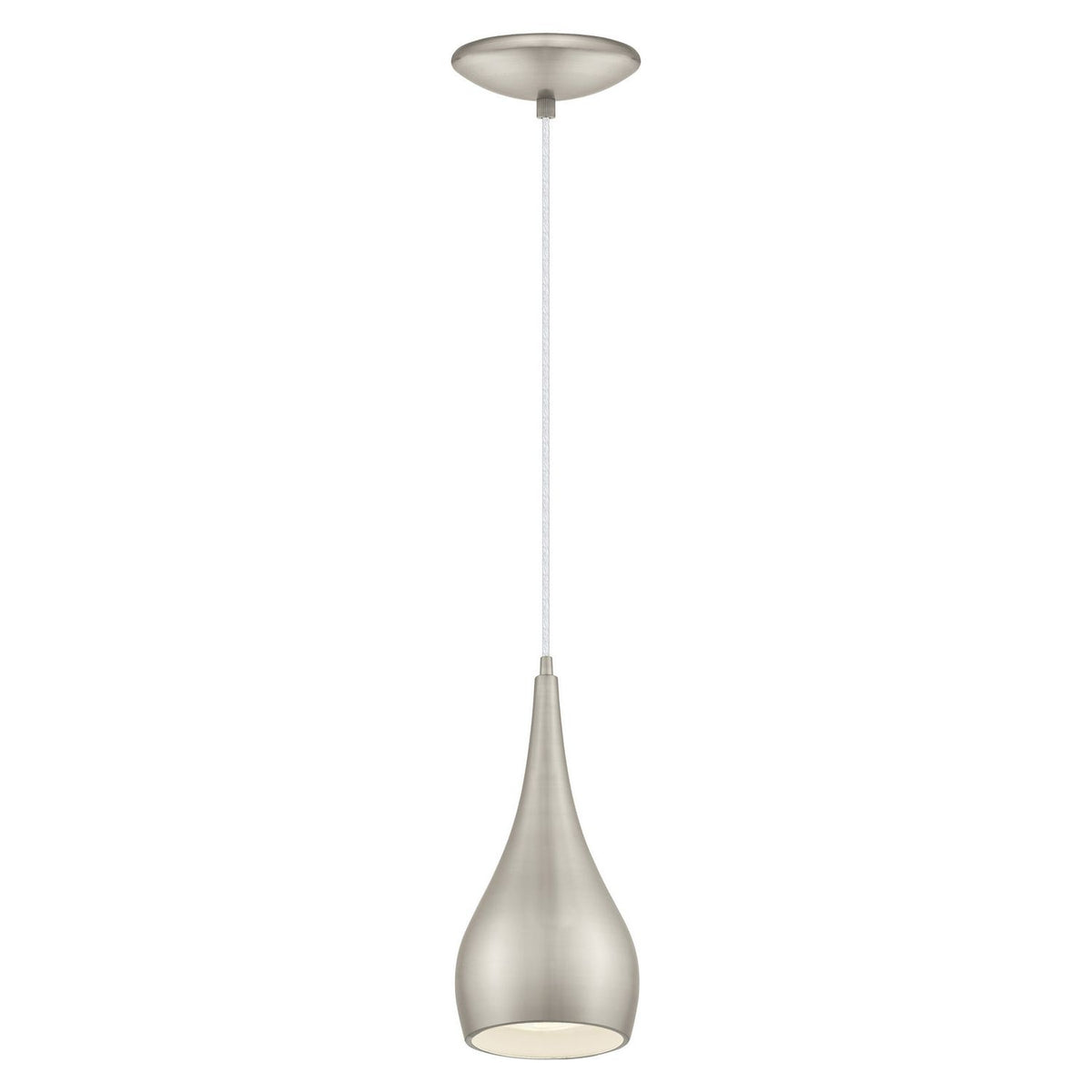 Eglo Canada - 92076A - One Light Suspension - Reale - Matte Nickel