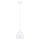 Eglo Canada - 92716A - One Light Suspension - Coretto - Glossy White