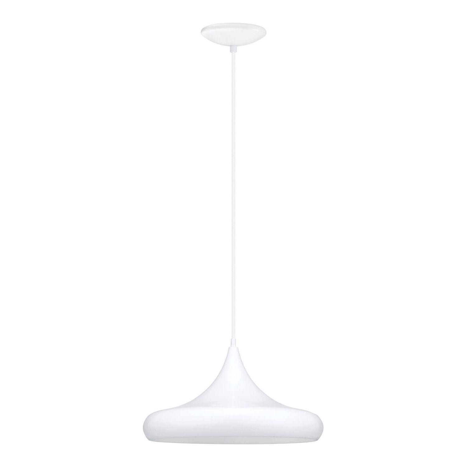 Eglo Canada - 92718A - One Light Suspension - Coretto - Glossy White