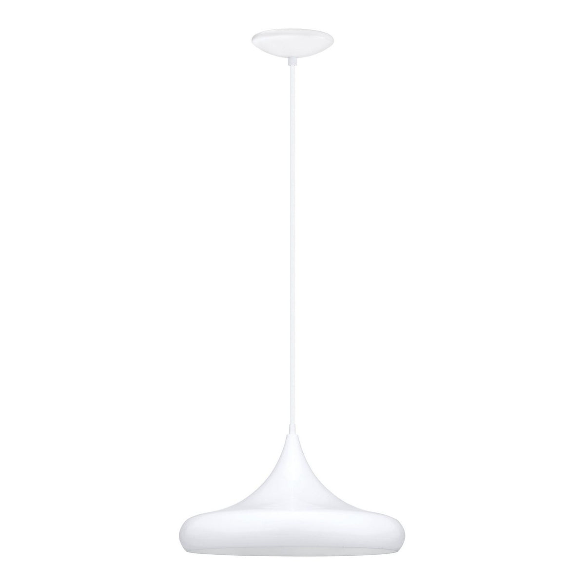 Eglo Canada - 92718A - One Light Suspension - Coretto - Glossy White