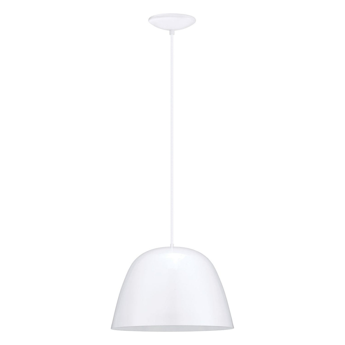 Eglo Canada - 92719A - One Light Suspension - Coretto - Glossy White