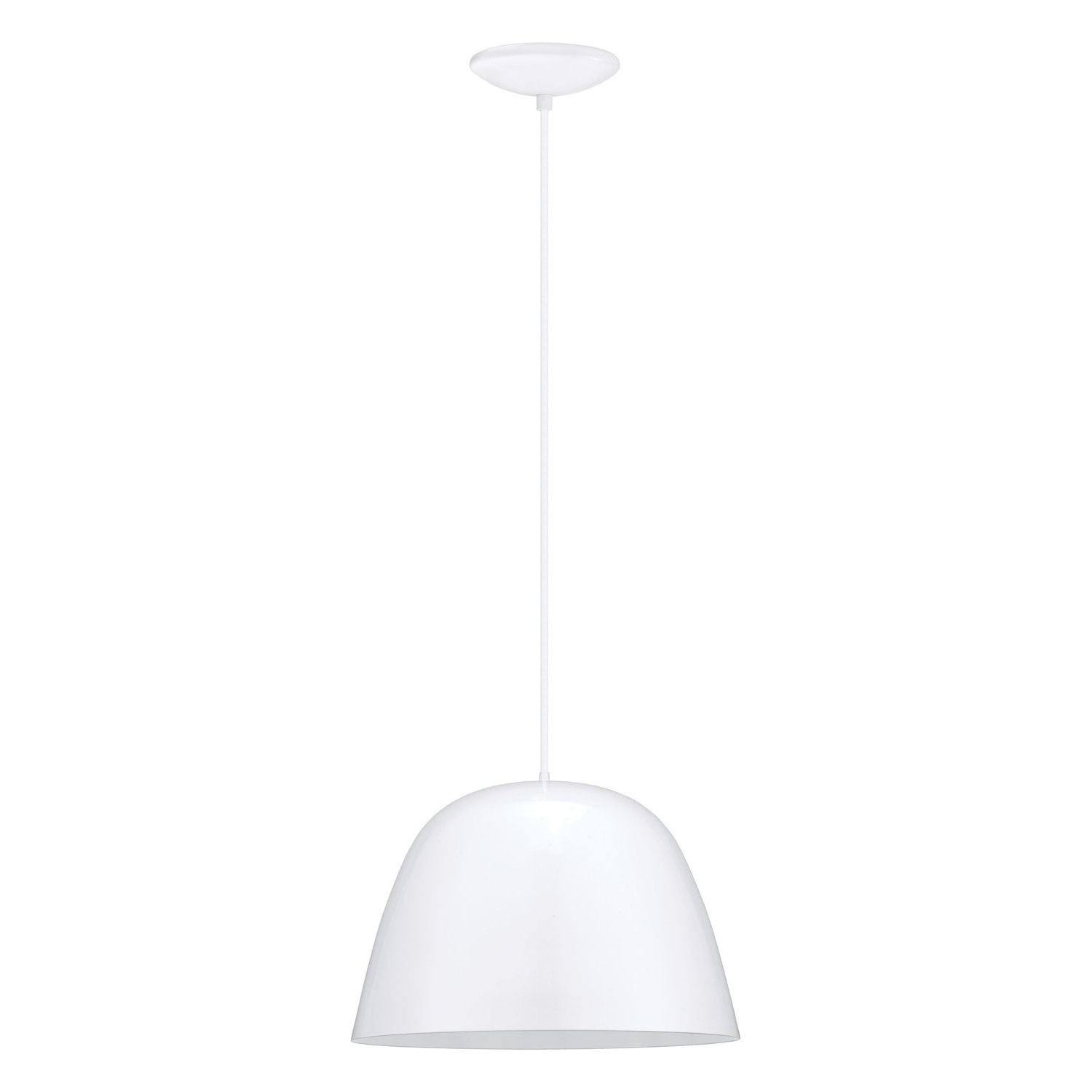 Eglo Canada - 92719A - One Light Suspension - Coretto - Glossy White