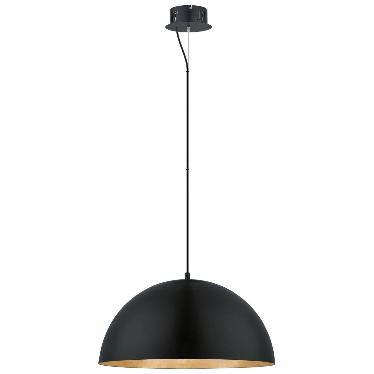 Eglo Canada - 94228A - LED Suspension - Gaetano - Matte Black