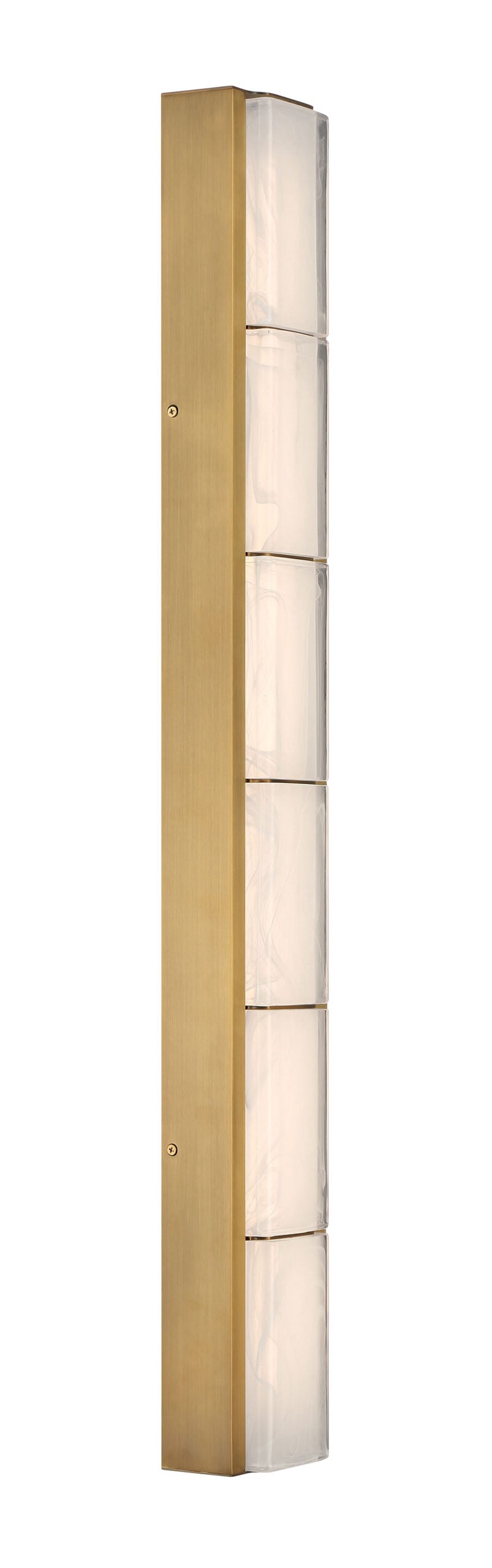 Eurofase 50174-010 Gibraltar LED Vanity in Antique Brass