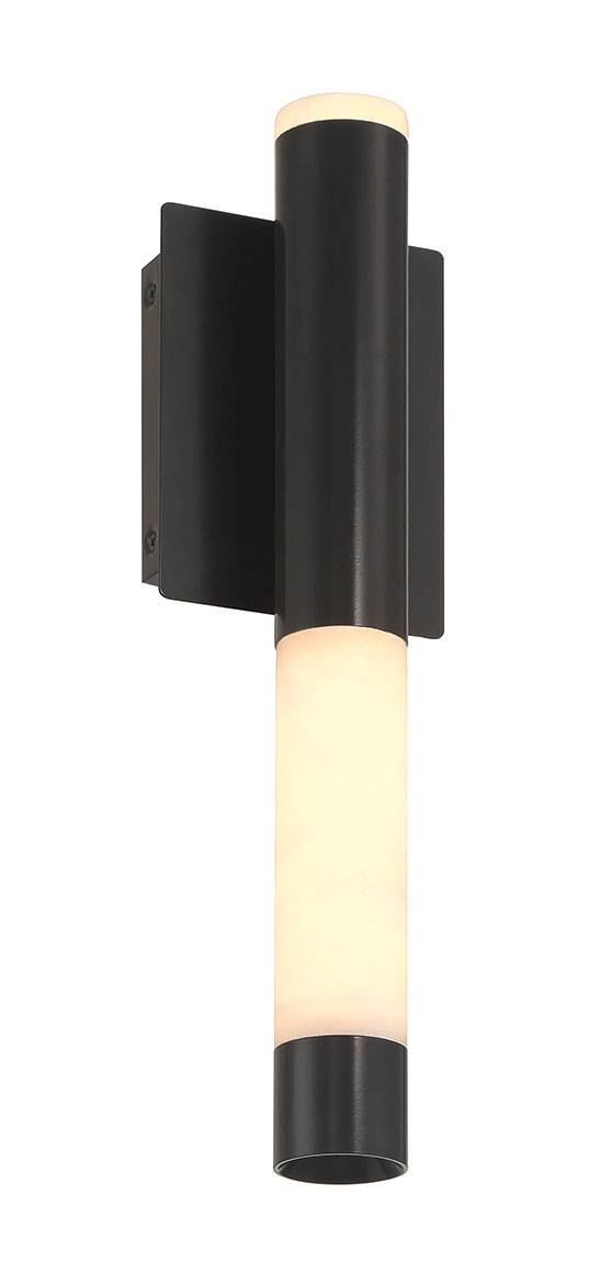 Eurofase 50122-028 Ronda LED Outdoor Wall Sconce in Matte Black