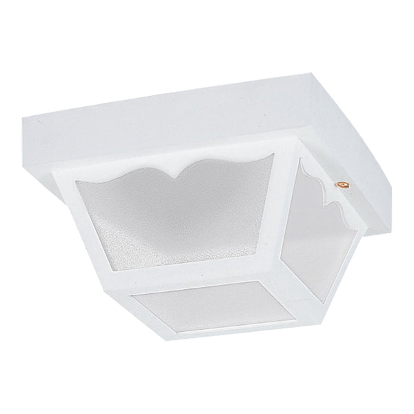 Outdoor One Light Flush Mount