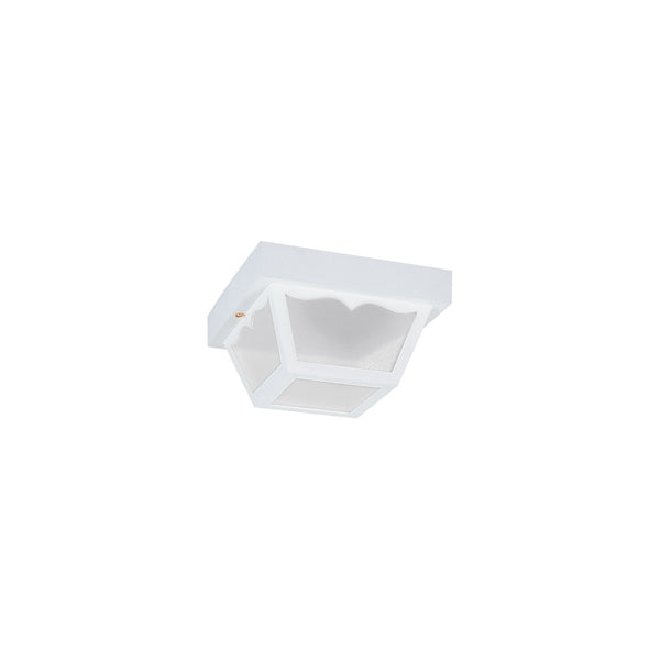 Outdoor Ceiling Two Light Flush Mount