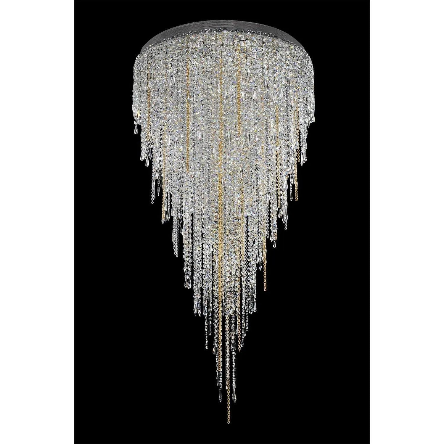 Allegri - 028253-010-FR001 - 21 Light Convertible Pendant - Flush Mount - Tenuta - Chrome