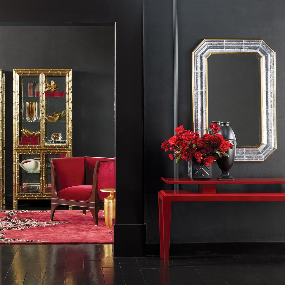 Miroir en verre coulé