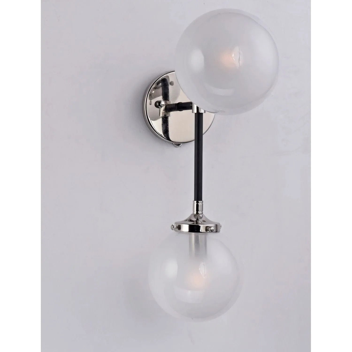 Maxim Lighting - Atom Wall Sconce - 24722WTBKPN | Montreal Lighting & Hardware