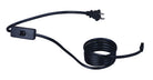 Cordon d'alimentation noir pour compteur CounterMax MX-LD-AC de Maxim Lighting 53885BK