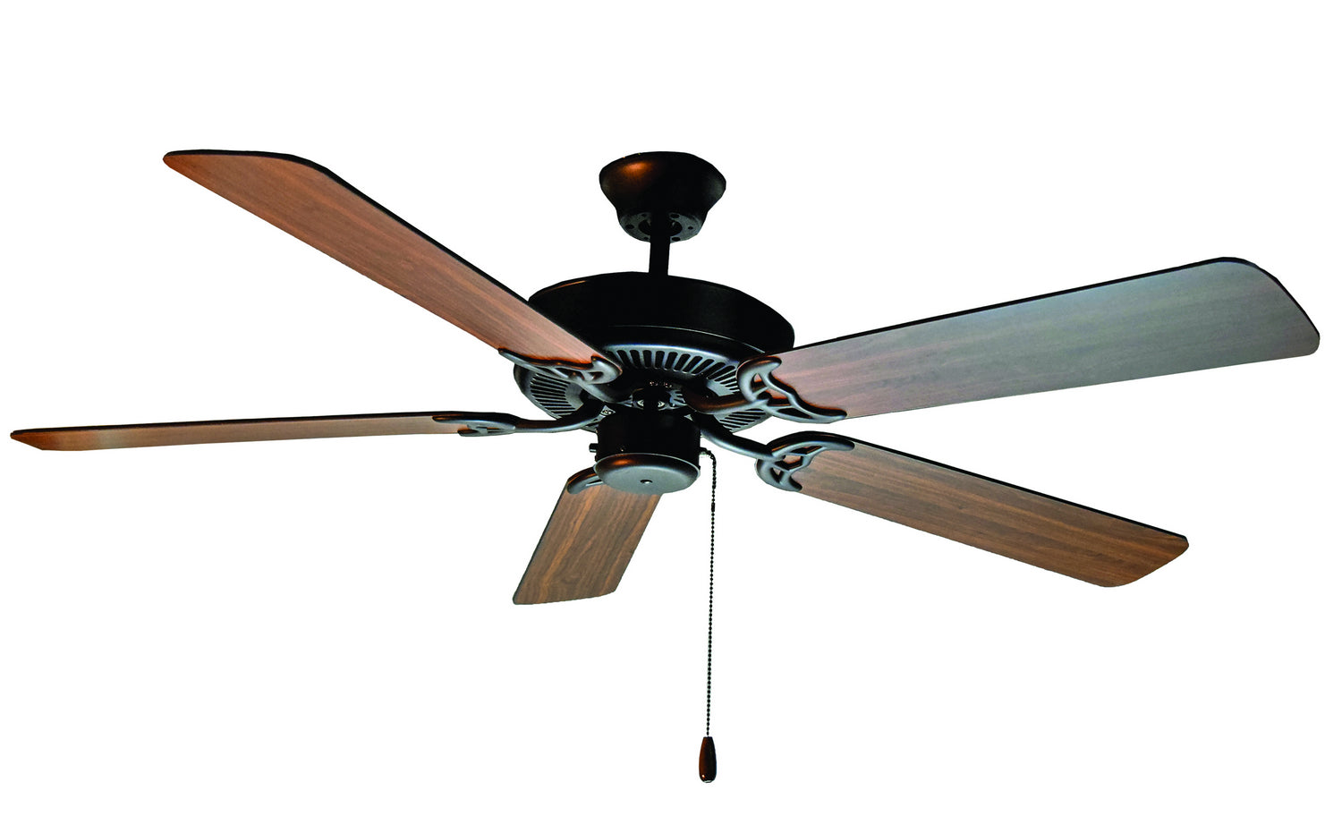 Maxim Lighting 89905OIWP Basic-Max Ceiling Fan in Oil Rubbed Bronze / Walnut / Pecan