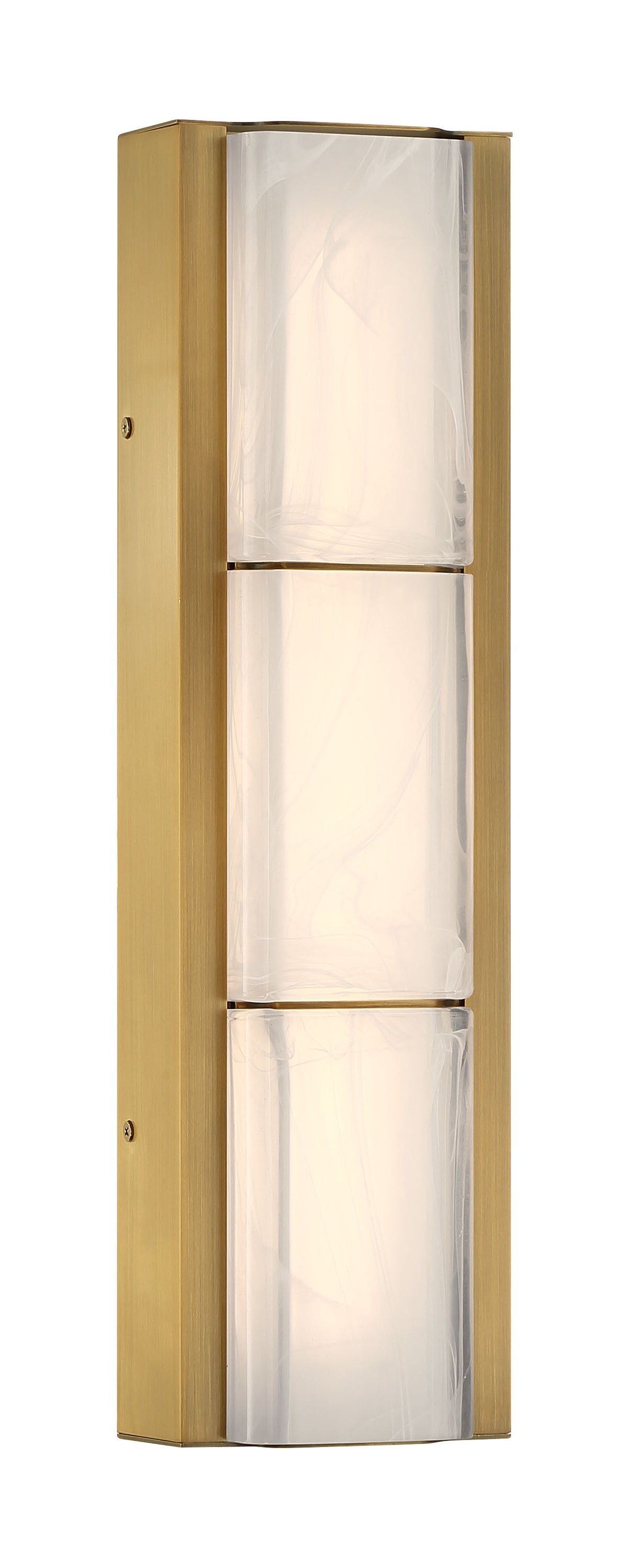 Eurofase 50174-010 Gibraltar LED Vanity in Antique Brass