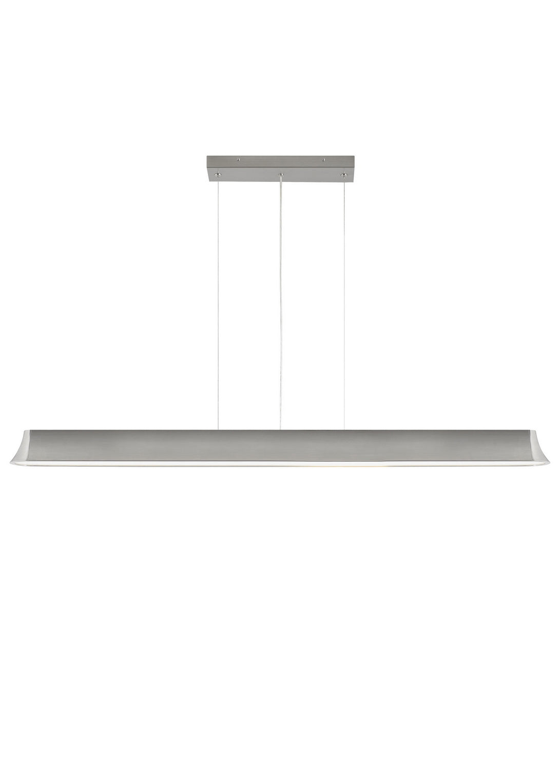 Visual Comfort Modern - 700LSZHN49B-LED277 - LED Linear Suspension - Zhane - Black Rubberized