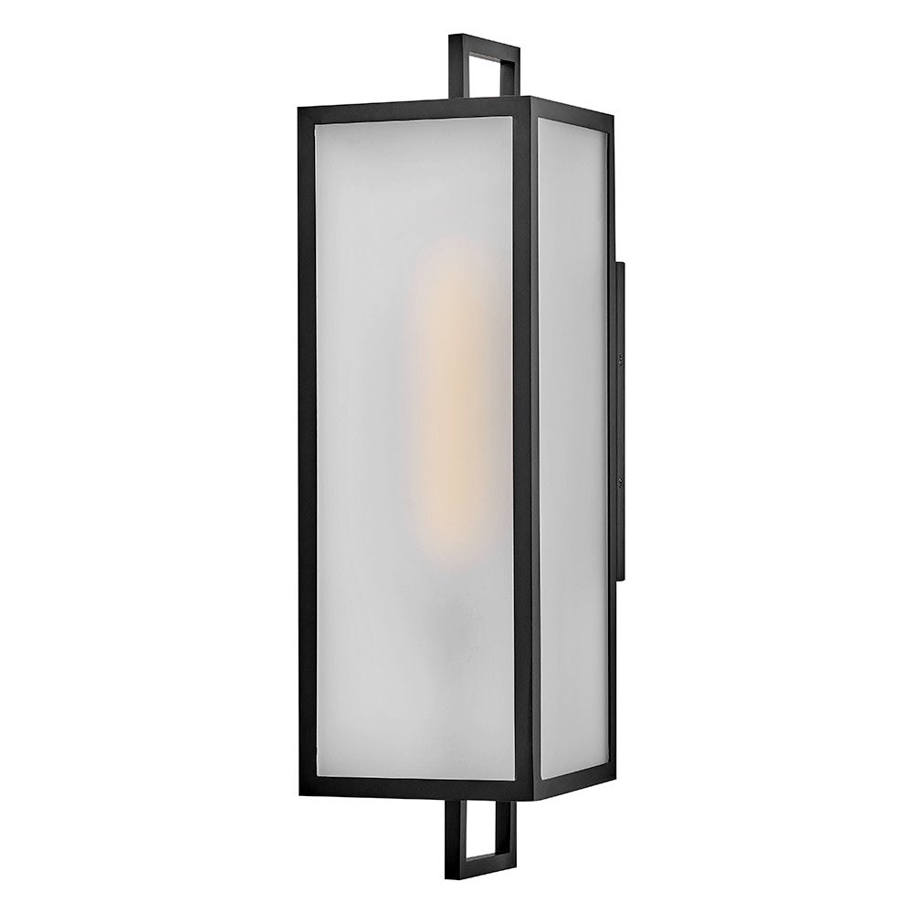 Lanterne murale Halden Lark 82075BK, noire