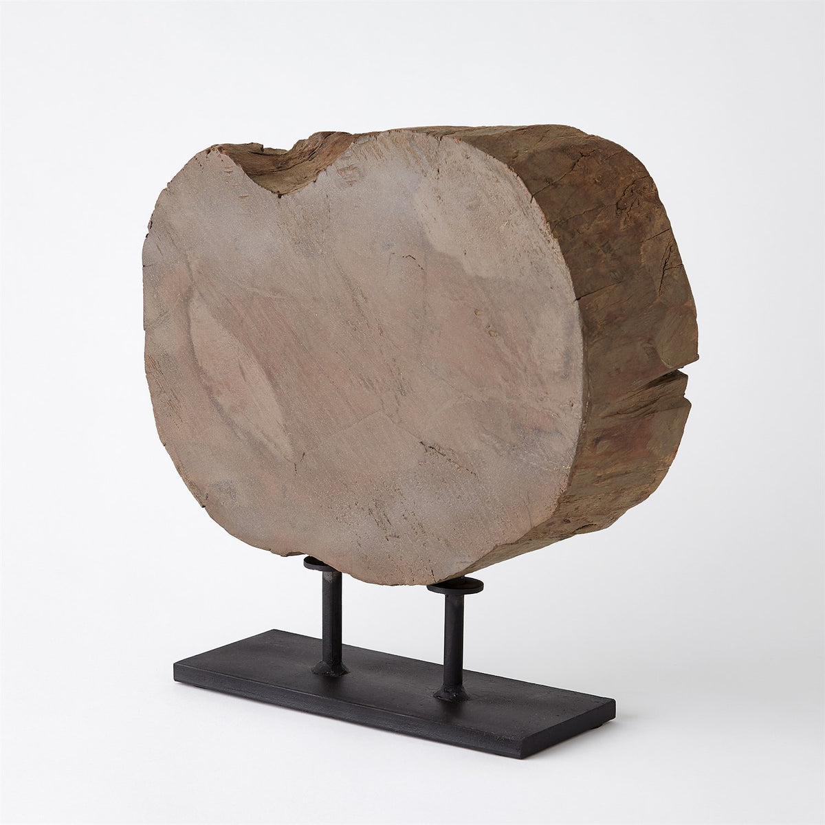 Wood Half Ukhli Wheel on Stand