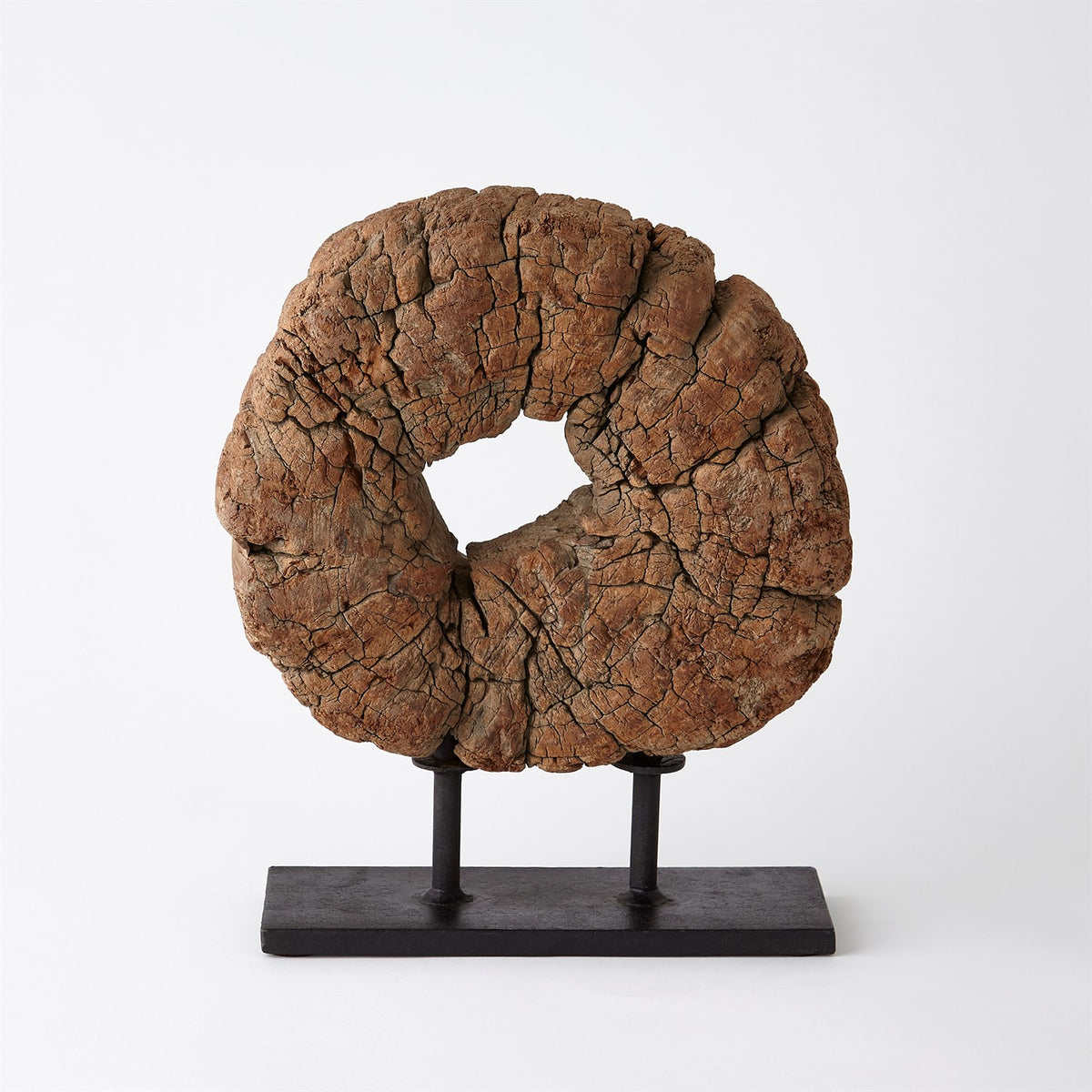 Wood Half Ukhli Wheel on Stand