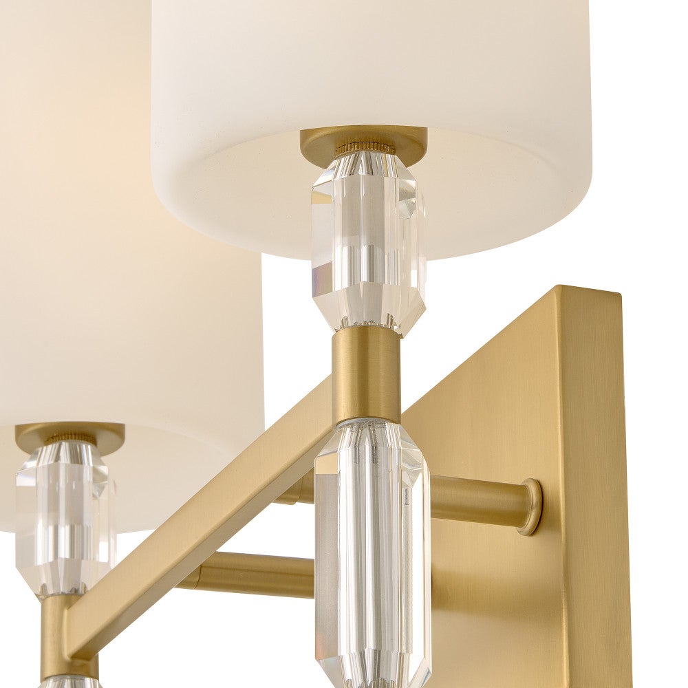 Hinkley Lighting 57612LCB Anika Vanity in Lacquered Brass