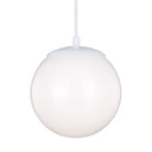 Visual Comfort Studio Canada - 6018EN3-15 - One Light Pendant - Leo - Hanging Globe - White