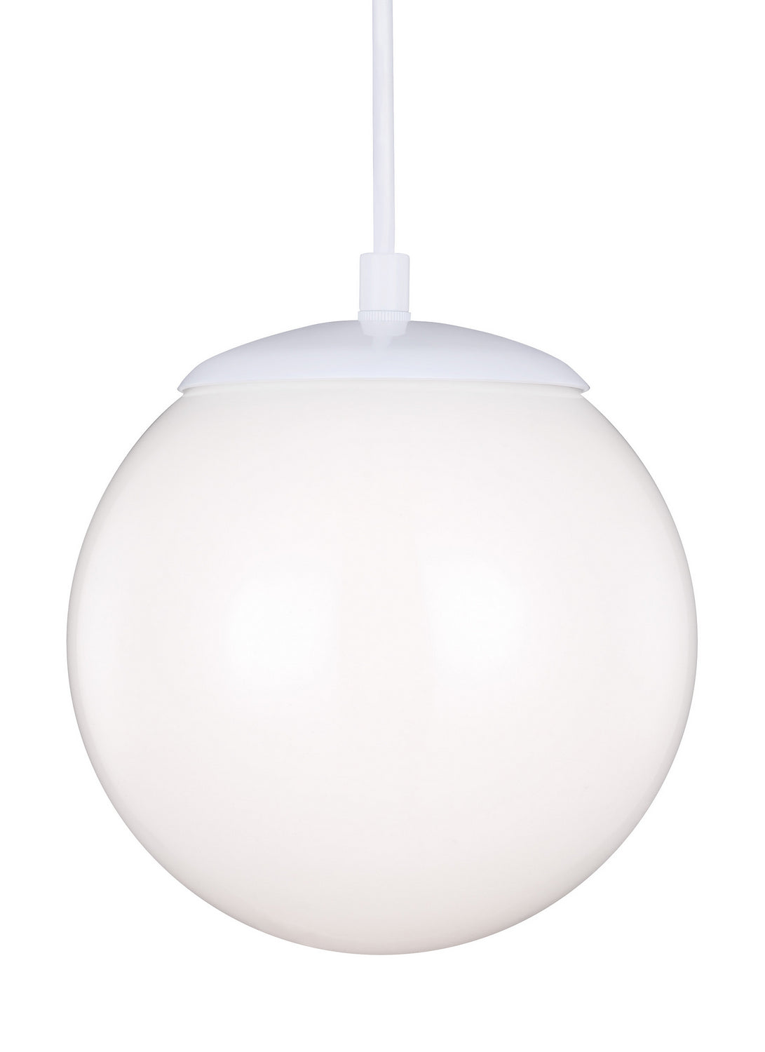 Visual Comfort Studio Canada - 6018EN3-15 - One Light Pendant - Leo - Hanging Globe - White