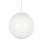 Visual Comfort Studio Canada - 6020EN3-15 - One Light Pendant - Leo - Hanging Globe - White