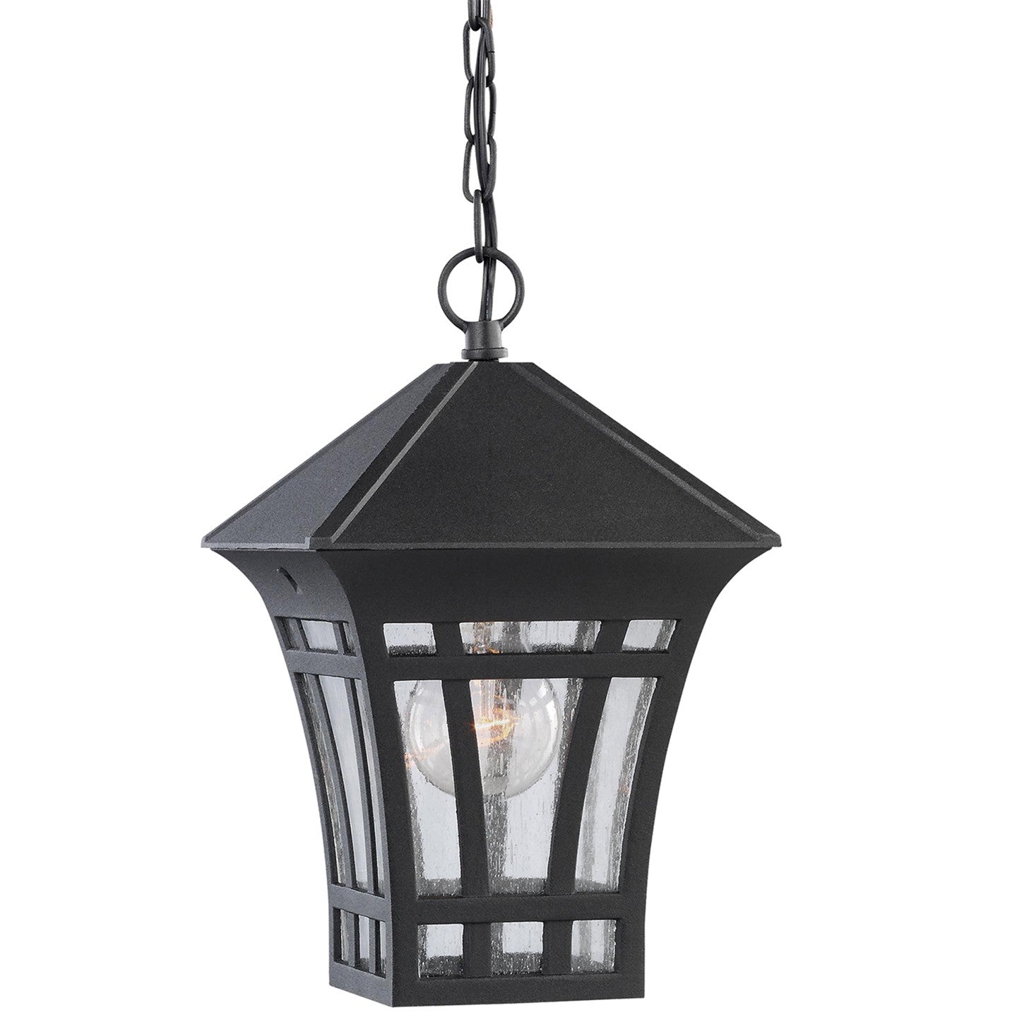 Generation Lighting Canada - 60131-12 - One Light Outdoor Pendant - Herrington - Black