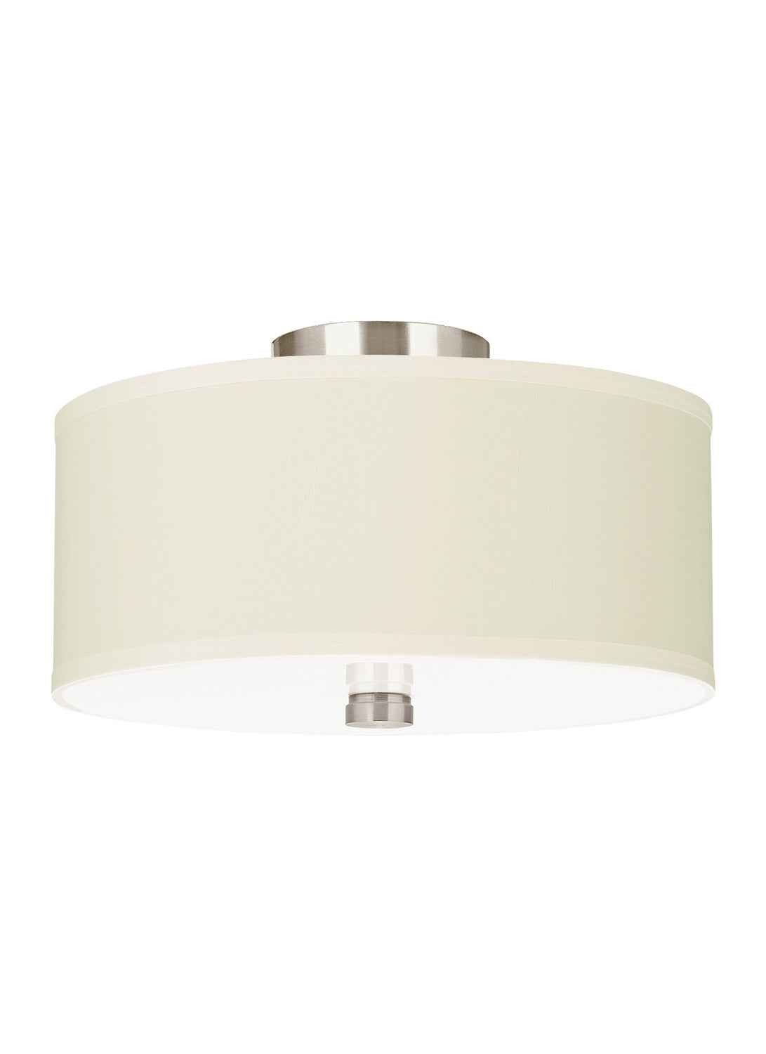 Visual Comfort Studio Canada - 77262EN3-962 - Two Light Semi-Flush Convertible Pendant - Dayna - Brushed Nickel