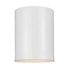 Visual Comfort Studio Canada - 7813801EN3-15 - One Light Outdoor Flush Mount - Outdoor Cylinders - White