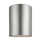 Visual Comfort Studio Canada - 7813801EN3-753 - One Light Outdoor Flush Mount - Outdoor Cylinders - Painted Brushed Nickel