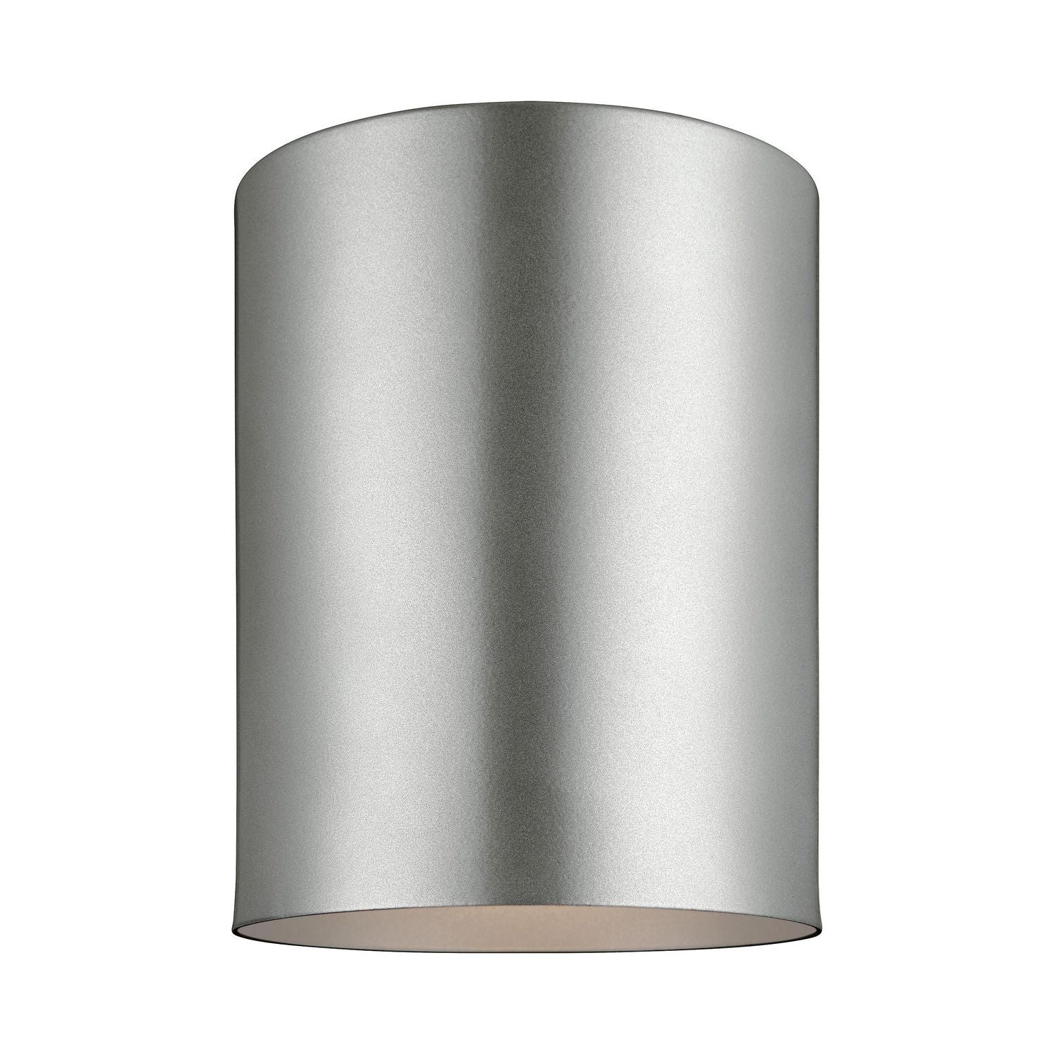 Visual Comfort Studio Canada - 7813801EN3-753 - One Light Outdoor Flush Mount - Outdoor Cylinders - Painted Brushed Nickel