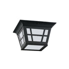 Generation Lighting Canada - 79131-12 - Two Light Outdoor Flush Mount - Herrington - Black