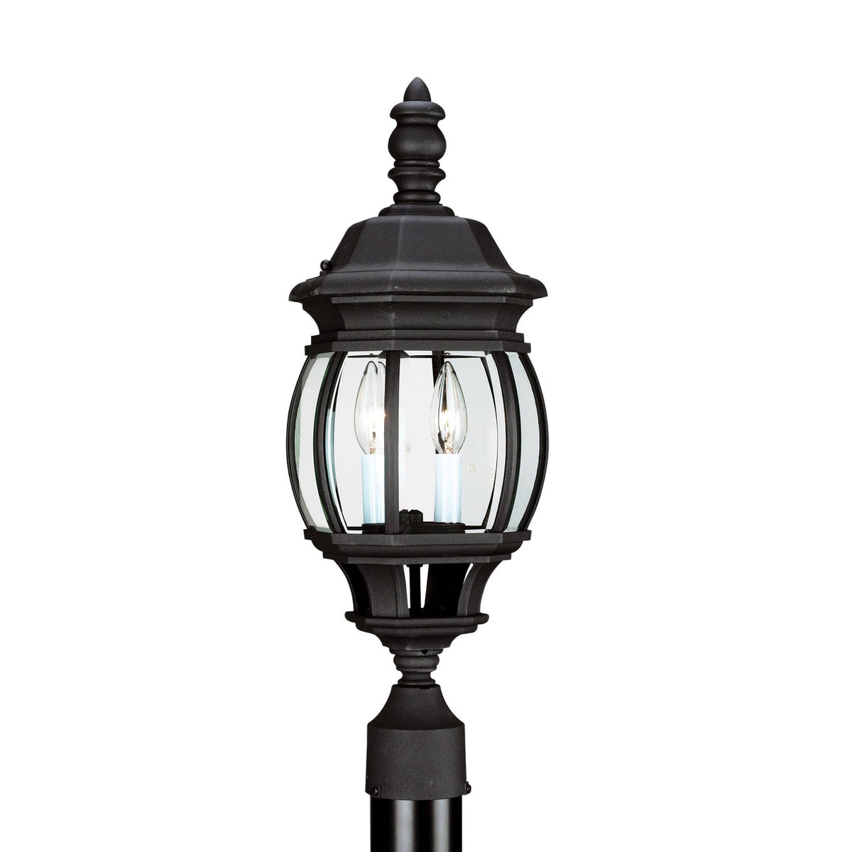 Generation Lighting Canada - 82200EN-12 - Two Light Outdoor Post Lantern - Wynfield - Black