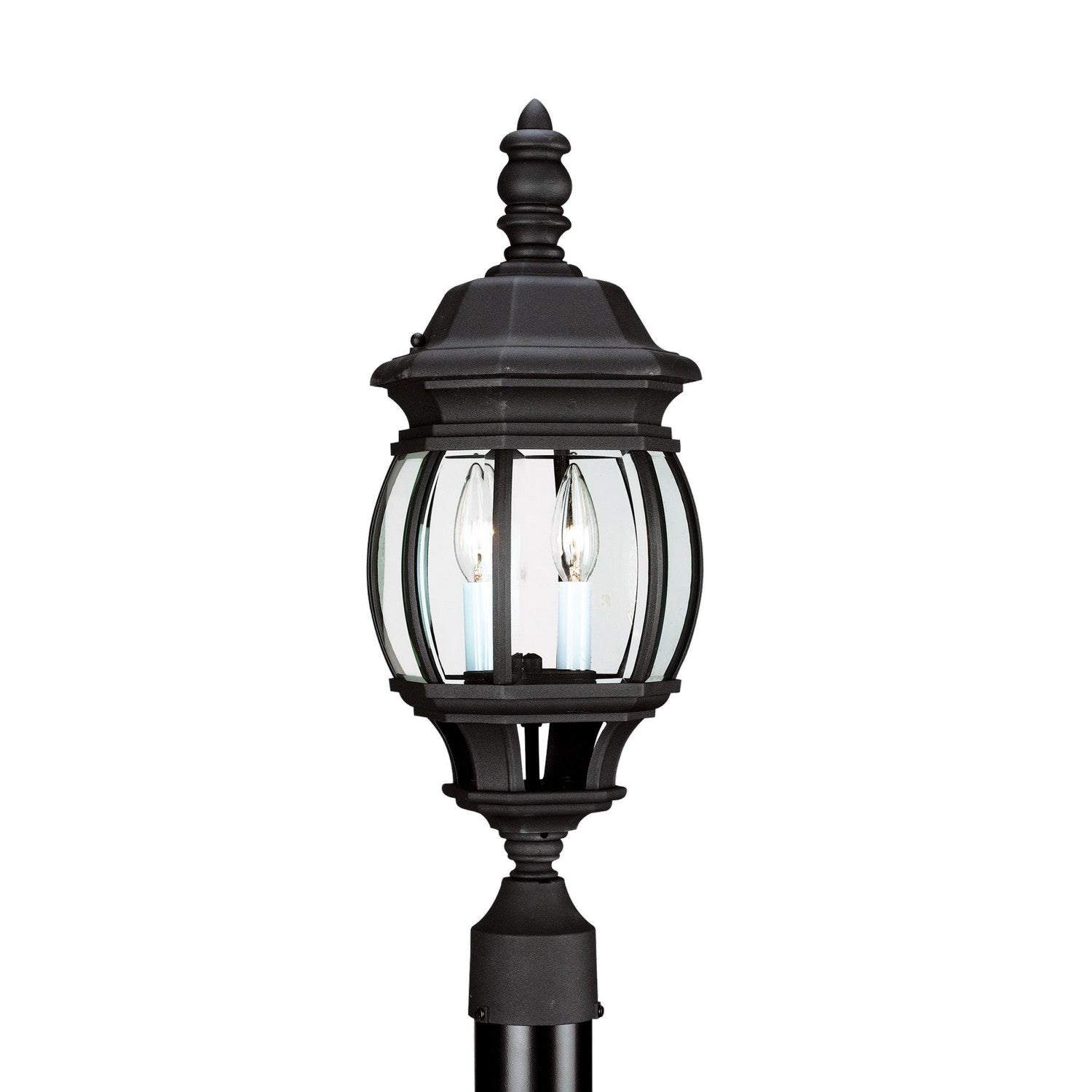 Generation Lighting Canada - 82200-12 - Two Light Outdoor Post Lantern - Wynfield - Black