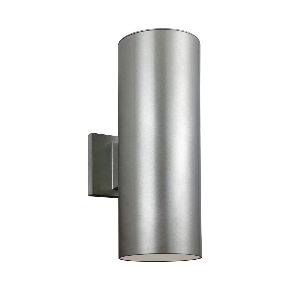 Visual Comfort Studio Canada - 8313802EN3-753 - Two Light Outdoor Wall Lantern - Outdoor Cylinders - Painted Brushed Nickel