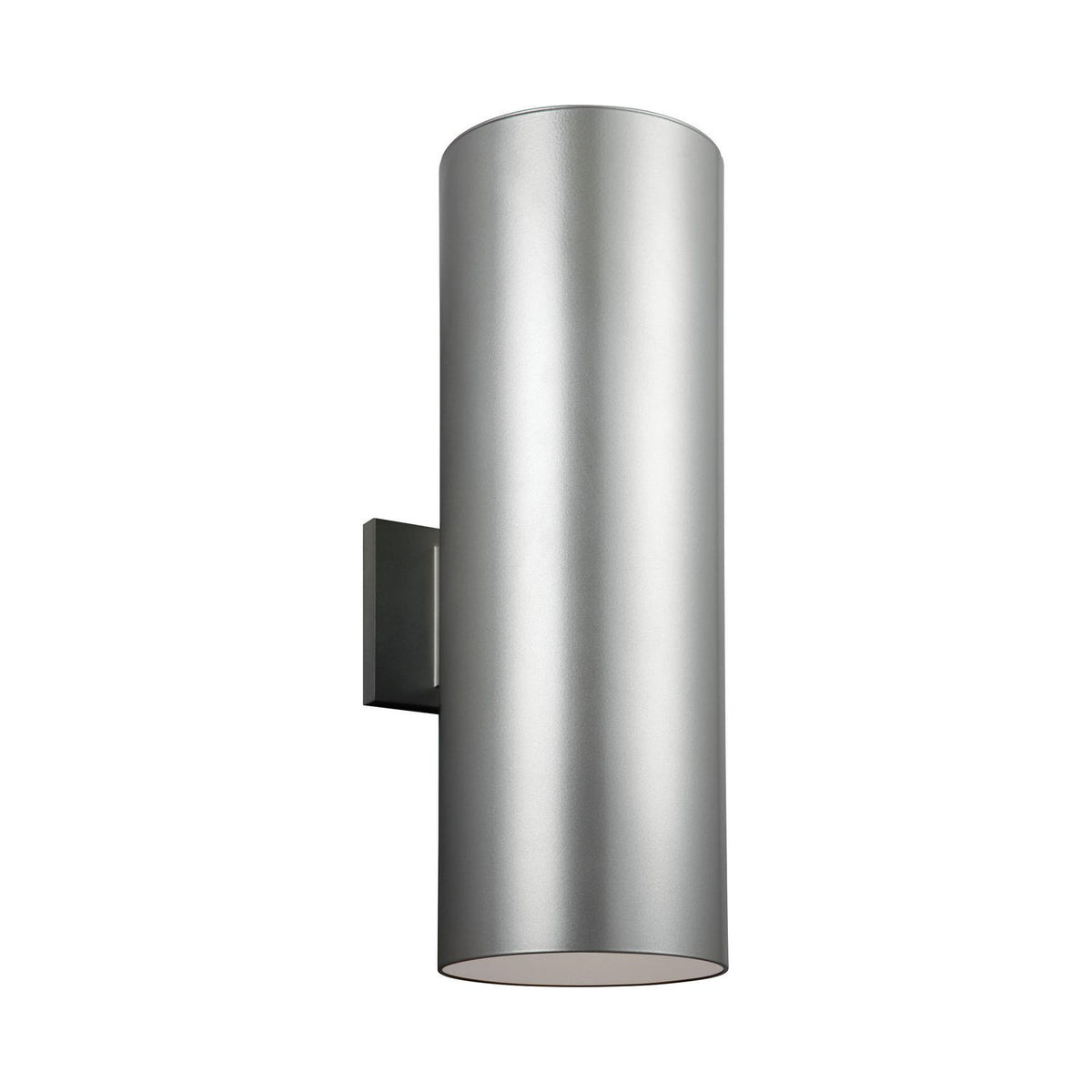 Visual Comfort Studio Canada - 8313902EN3-753 - Two Light Outdoor Wall Lantern - Outdoor Cylinders - Painted Brushed Nickel